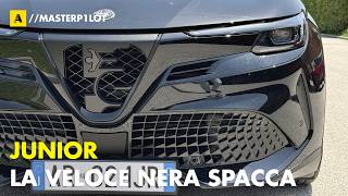 Alfa Romeo JUNIOR Veloce 280 CV  NERA  dal vivo  è VIOLENTISSIMA [upl. by Nelhsa816]