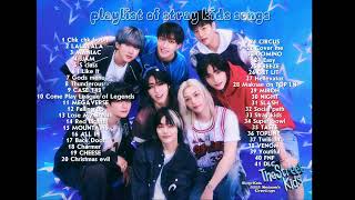 playlist of stray kids songs [upl. by Maribeth]