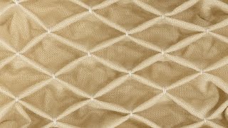 How to Sew Honeycomb Smocking [upl. by Eelasor32]