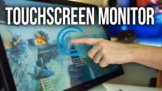 Using A Touchscreen Monitor For Gaming [upl. by Ahsat]