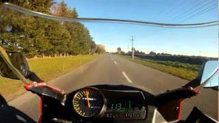 2007 hyosung gt250r  acceleration [upl. by Crary]