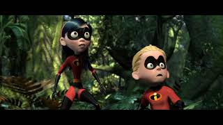 incredibles2004  forest fight  tamil dubbed  movie scene [upl. by Nwahsaj]