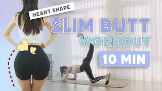 How to get Slim Butt like A KPOP IDOL  10 Min Burning butt fat  Hip Dips  Round Butt [upl. by Lladnyk519]