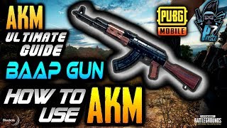 Use AKM smartly and effectively in pubgwhy akm is a beast in pubg mobilebest akm guide ever AKM [upl. by Huntingdon]