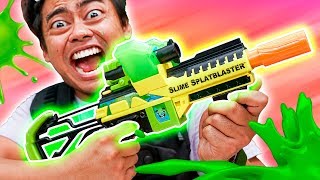 Guava Juice SLIME Battle vs Fortnite [upl. by Retse]