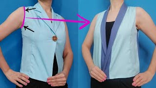 Amazing Sewing Tricks How to Upsize a coat to fit you perfectly [upl. by Nwadrebma]