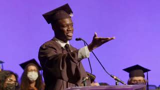 Valedictory Speech 2022  Lemar Archer  Emerson College  School of the Arts [upl. by Courtney]