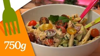 Recette de Salade de pâtes  750g [upl. by Labinnah]