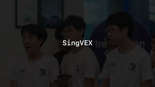 VRC Over Under  8059 SingVEX Tournament Reveal 2023 [upl. by Ajoop]