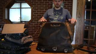 Review of the Saddleback Leather Company Medium Waterbag [upl. by Monro508]