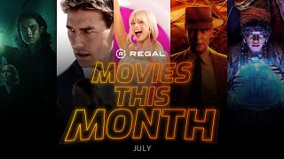 Movies Coming to Theaters in July 2023 – What to Watch at Regal [upl. by Lilaj35]