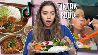 Ich esse jeden TikTok Food Trend damit ihr das nicht machen müsst [upl. by Yelsha]