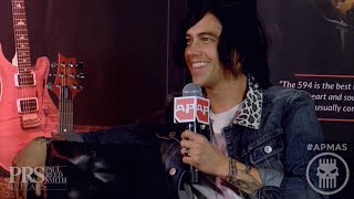 APMAs 2016 Interview Kellin Quinn of SLEEPING WITH SIRENS  PRS Lounge [upl. by Ireva]