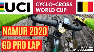 2020 CYCLOCROSS World Cup NAMUR GO PRO LAP Course Preview [upl. by Chere]