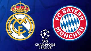 🔴 Real Madrid CF  FC Bayern München  UEFA Champions League Halbfinale  Watchparty  Liveradio [upl. by Lemuelah]