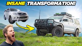 DREAM TOYOTA HILUX BUILD in 10 minutes Will it handle a 4WD247 trip [upl. by Tamberg]