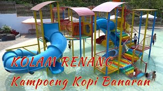 KOLAM RENANG Kampoeng Kopi Banaran  Belajar Renang [upl. by Fawne657]