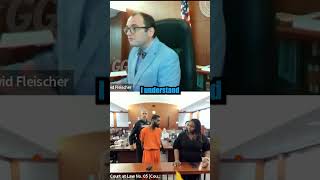 Violent Stalker Felon Loses His Cool In Court Gets Locked Up AGAIN [upl. by Nynnahs]