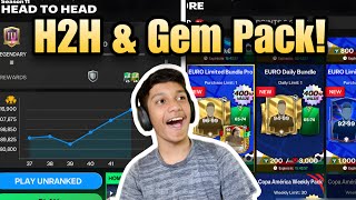 New UEFA Euro Market Pick Gem Pack Team Upgrade H2H Grind amp Team Review EA FC Mobile [upl. by Ydarg]