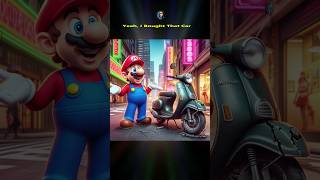 Wealth and Love Princess Peach and Marios Reunion 🚗 shorts memes [upl. by Nybbor]