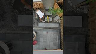 BACKYARD TRANSFORMATION pavers patio shorts [upl. by Vivle346]