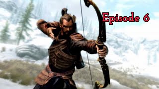 Life as a Nomad In Skyrim Episode 6 I got deada lot [upl. by Ellennoj]