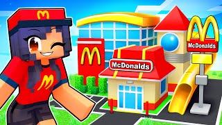 Running my MCDONALDS EMPIRE in Minecraft [upl. by Fabian866]