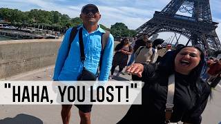 I scammed Paris scammers with quotmonopolyquot money [upl. by Oisacin764]