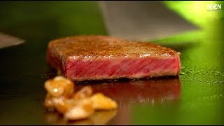 Japans Most Expensive Steak  Matsusaka Wagyu Beef Teppanyaki [upl. by Hebner]