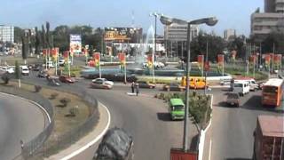 Kwame Nkrumah Circle  Ringroad Accra Ghana [upl. by Riegel]