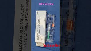 HPV Vaccine HUMAN PAPILLOMAVIRUS VACCINE గర్భ సంచి ముఖద్వారా క్యాన్సర్ cancer cervical ytstudio [upl. by Devine]