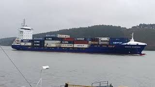 shipping in Waterford estuary 🇮🇪 [upl. by Sillsby]