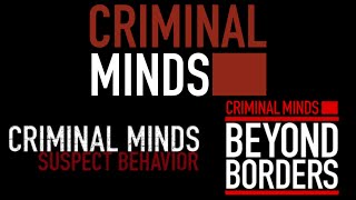 All Criminal Minds Intro Themes Original  Suspect Behavior  Beyond Borders [upl. by Egrog]