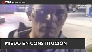 MIEDO en CONSTITUCIÓN un HOMBRE INTENTÓ SECUESTRAR a una NENA y lo INTERCEPTARON los VECINOS [upl. by Wilonah]