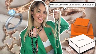 MA COLLECTION DE BIJOUX DE LUXE  CHANEL HERMES DIOR [upl. by Eitra]