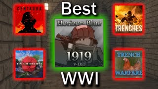 Roblox Horizon Blue WW1 Done Right [upl. by Runstadler894]