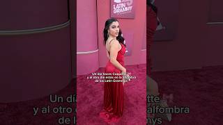 No puedo CREERLO 😭❣️ mi primera ALFOMBRA ROJA EN LOS LATIN GRAMMYS [upl. by Ahsakal33]