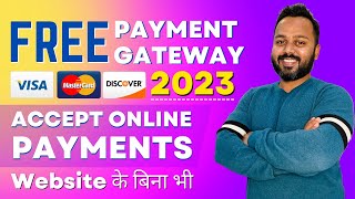 Accept Online Payments without a Website  FREE Payment Gateway Integration [upl. by Yonita973]