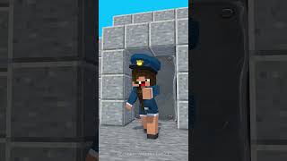 Minecraft Prison Break Prison Escape Ep1  Minecraft Toons Shorts [upl. by Eibrab]