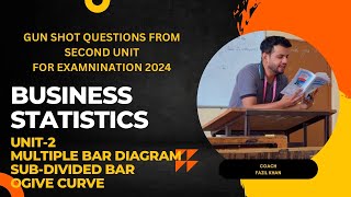 Business statistics  unit2  Most important questions from examination 2024  semester3 [upl. by Leamse]