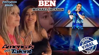 BEN ✓ MICHAEL JACKSON AMERICANS GOT TALENT TRENDING AUDITION PARODY PINOY EXTRA ORDINARYVOICE [upl. by Etat]