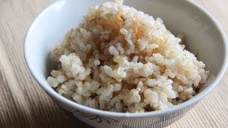 Genmai Brown Rice Recipe  Japanese Cooking 101 [upl. by Fredrick]