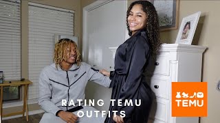 Temu Clothing Haul 300  Rodupnow Rates My Outfits👀 [upl. by Sahcnip383]