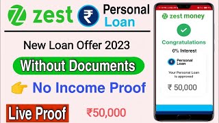 Zestmoney personal loan 2023  Zestmoney loan kaise le  Zestmoney se loan kaise le [upl. by Ativ634]