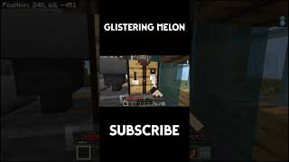 Crafting GLISTERING melon  Melon  Health  Minecraft [upl. by Peednam]