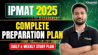 IPMAT 2025 Preparation Plan  How to prepare for IPMAT 2025 [upl. by Singhal]