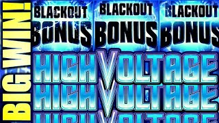 ★BIG WIN RUN★ OLD SKOOL EVERI HIGH VOLTAGE BLACKOUT amp JACKPOT INFERNO Slot Machine EVERI [upl. by Alyakim]