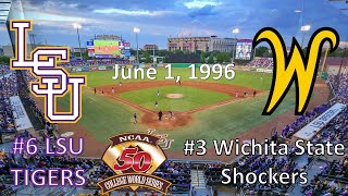 6196  College World Series  6 LSU vs 3 Wichita State [upl. by Christos]