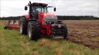 McCormick ZTX 260 Ploughing with Kuhn VariMaster 152 [upl. by Ribal163]