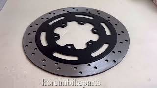 Aftermarket Rear Brake Disc Disk Rotor Hyosung GV650 Aquila [upl. by Wemolohtrab97]